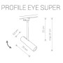Трековый светильник Profile Eye Super 9245