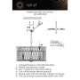 Подвесная люстра Verene APL.808.13.08