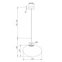 Подвесной светильник Roca MOD004PL-L5S3K