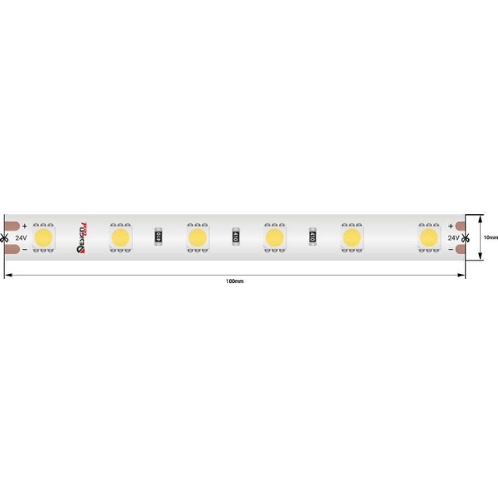 Светодиодная лента LUX DSG560-24-W-65