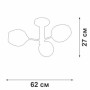 Потолочная люстра V3956 V3956-7/3PL
